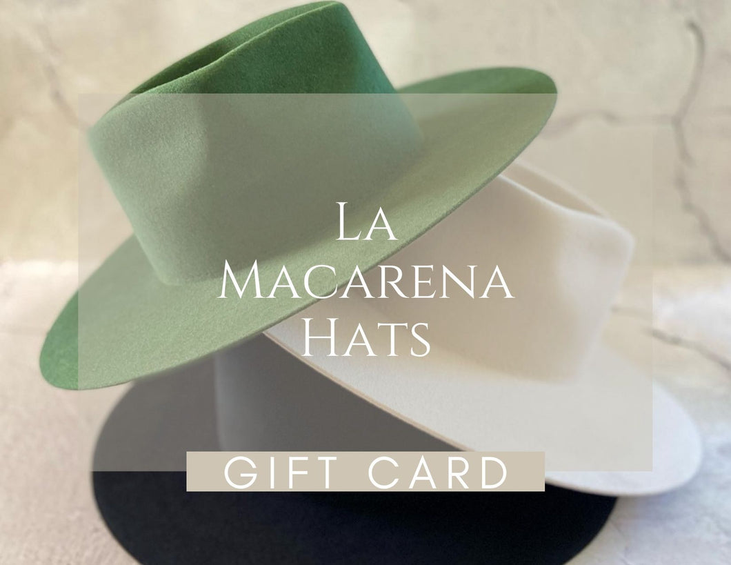 LA MACARENA Hats Gift Card